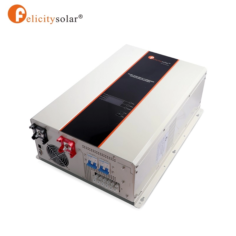 10KVA Pure Sine Wave Inverter With 120A MPPT Charger