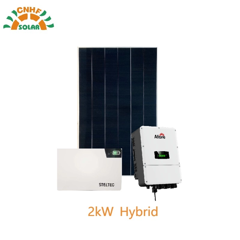 Energy Systems 2000W 2KW Off-Grid Hybrid Solar Power System 2KW Home With Battery