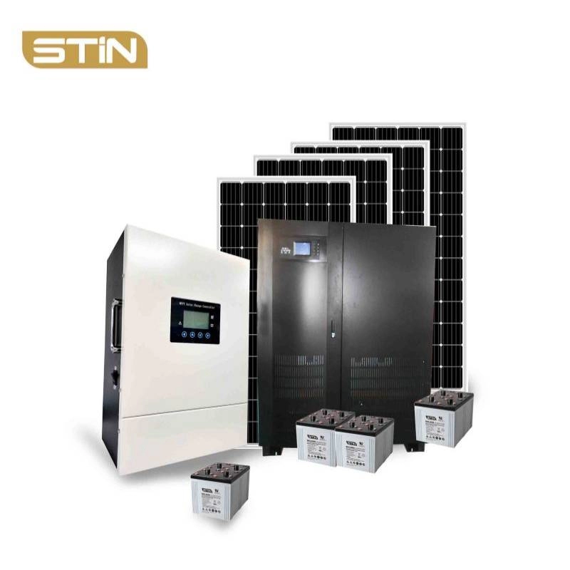 120kw pv solar energy system with battery storage