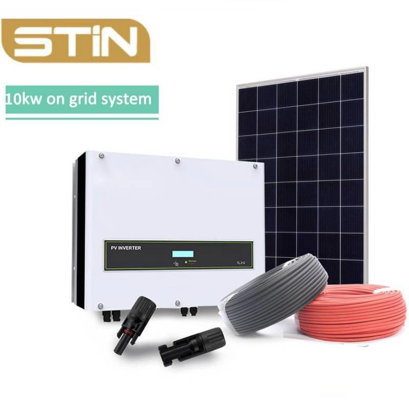 10kW grid connected solar power system