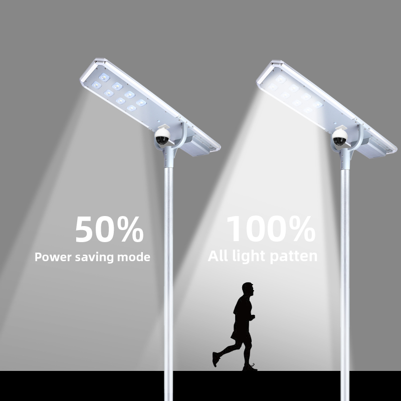 100w All In One Integrated Solar Led Street Light