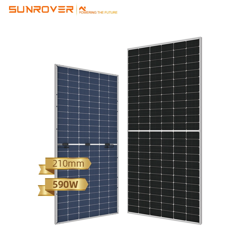 High efficiency mono bifacial 590W 595W 600W 605W 610W kit panel solar