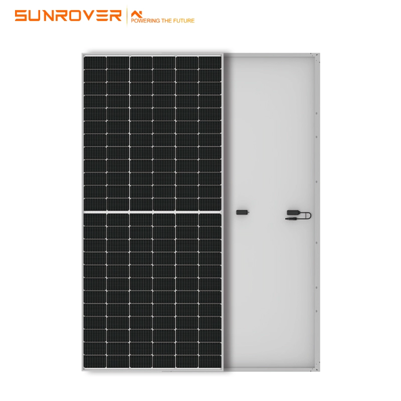 Stock 450w  half cell solar panel 440w 445w 450w 455w Perc for solar system