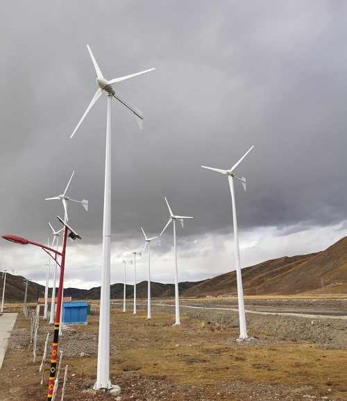 Vertical Wind Energy Wind Farm Turbine