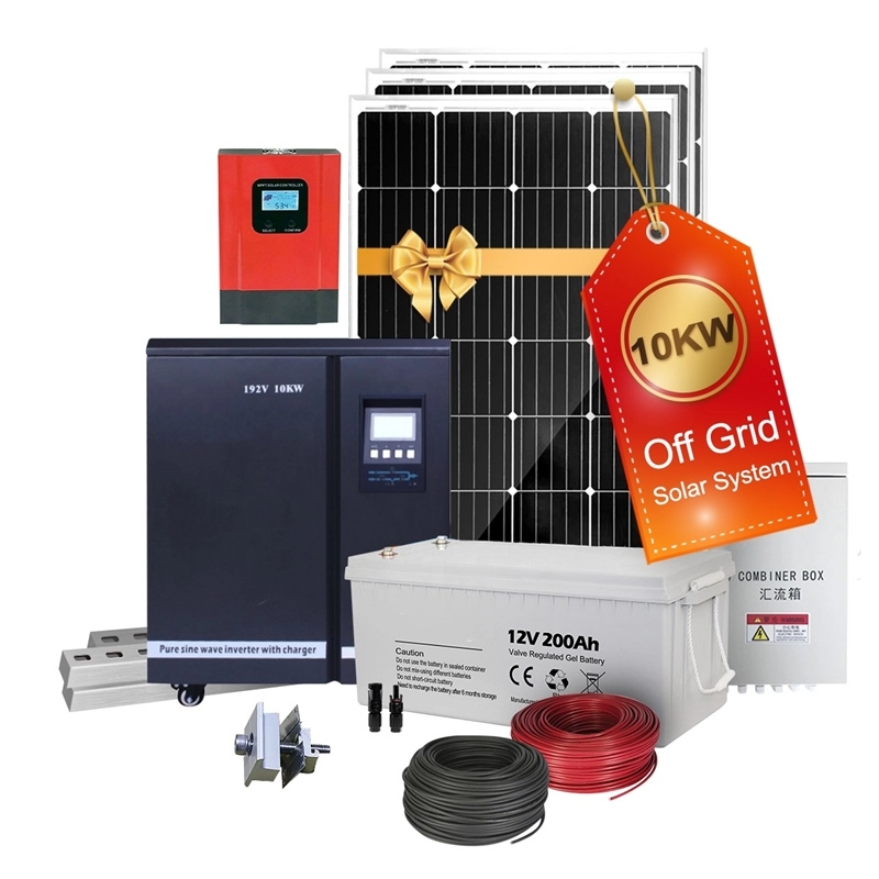 10kva 10kw Off Grid Solar System Kit for Home Price