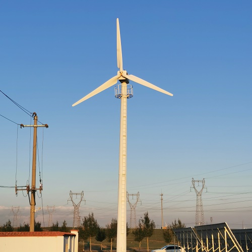 On Grid Wind Turbine Power Plant System