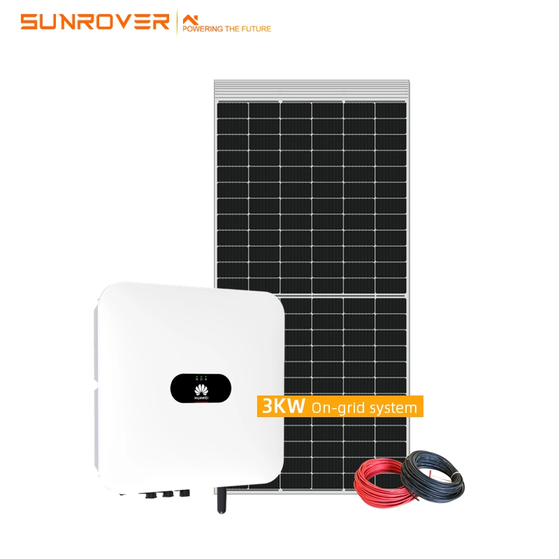 Easy Installation 3KW On-grid Solar System for Home