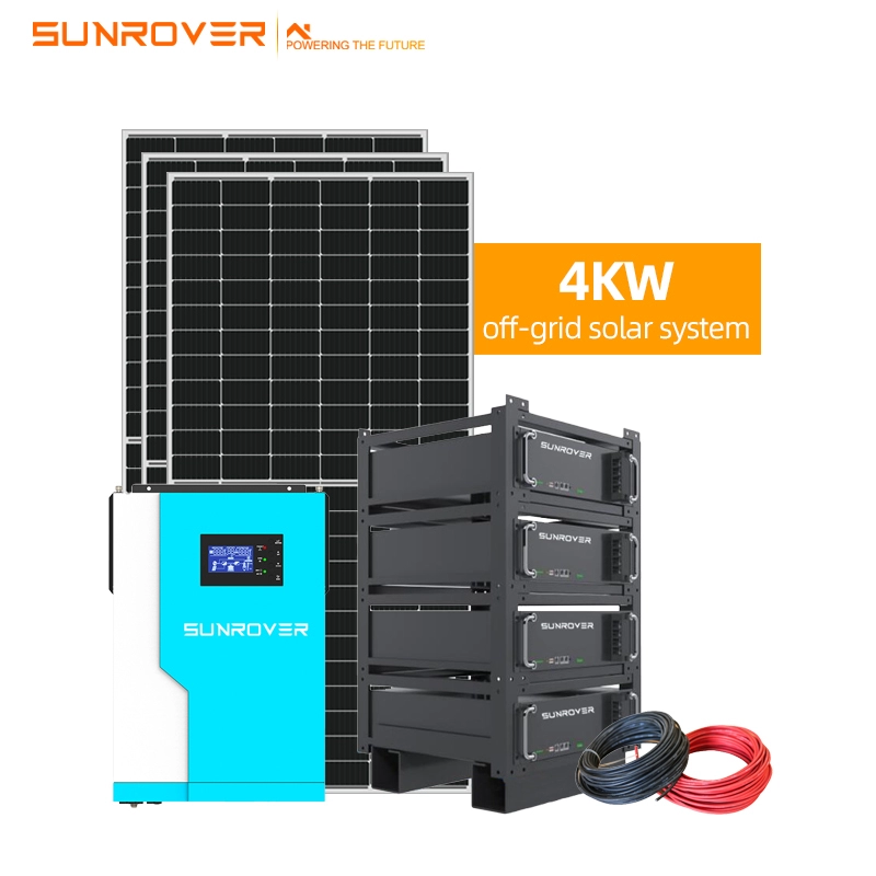 Customized All In One 4KW Off-grid Solar Power System