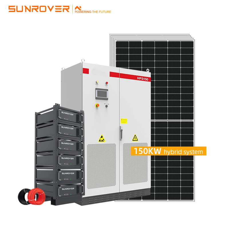 Hot Sale 100KW Hybrid Solar Energy System