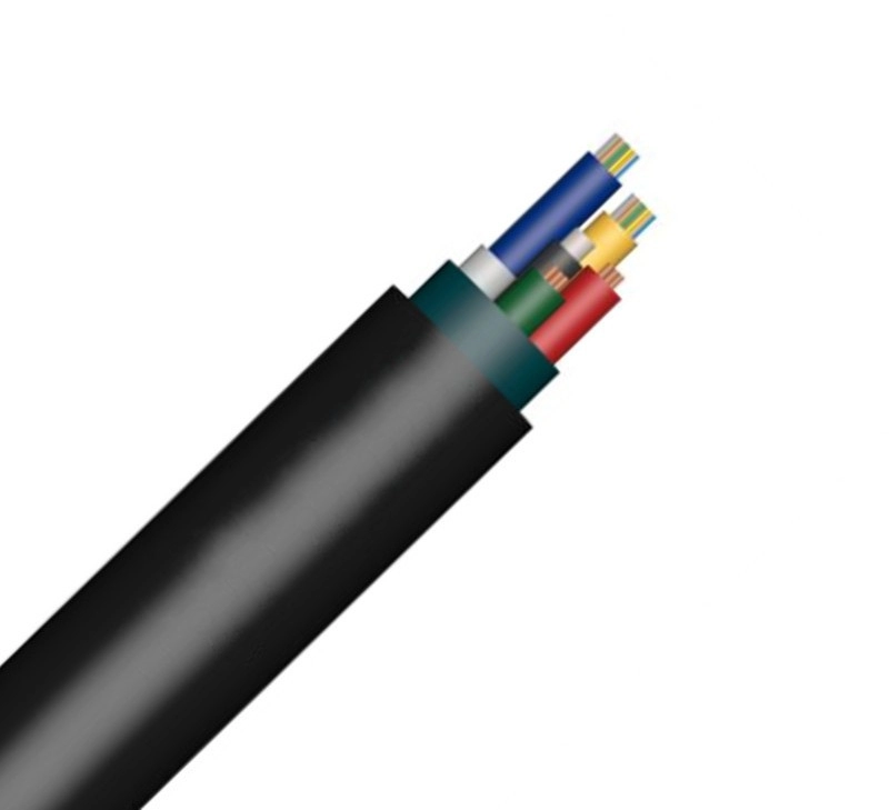 Outdoor Optical Fiber and Power Hybrid Cable