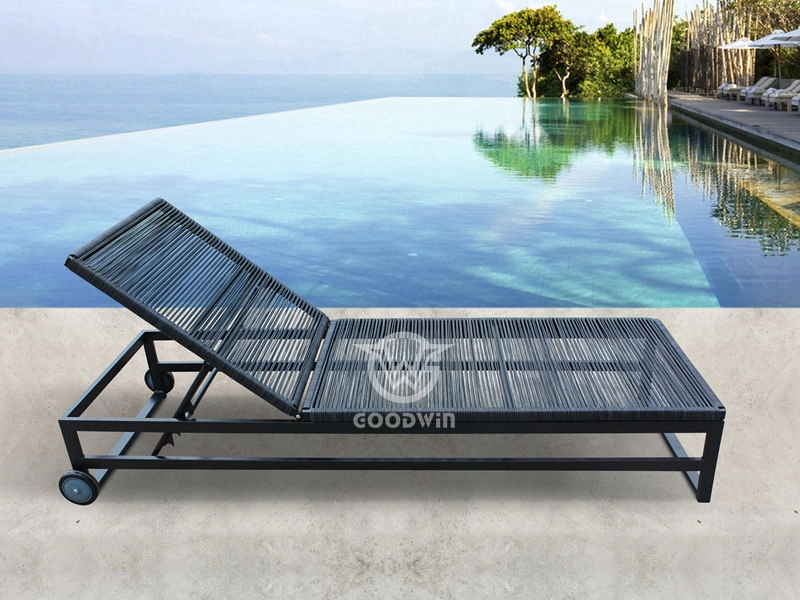 Outdoor Furniture Hotel Swimming Pool Chaise Lounge