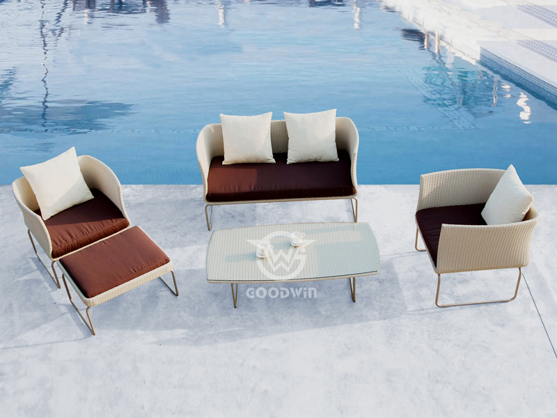 Outdoor Furniture Synthetic Rattan Sofa Set