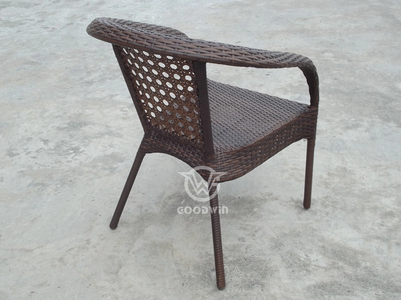 Elegant Design Garden Furniture Wicker Rattan Dining Chair