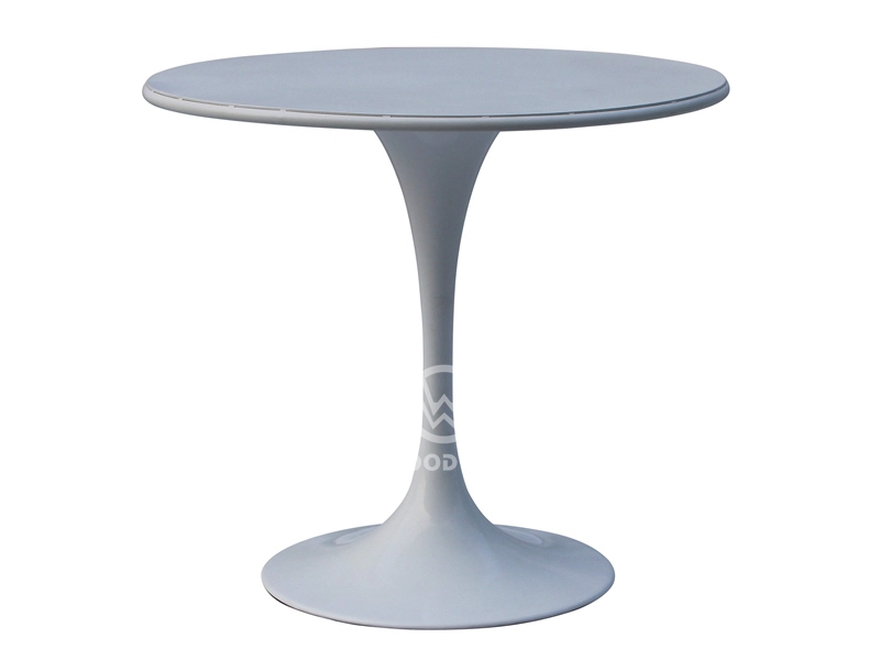 All Weather Aluminum Frame Round Dining Table Outside