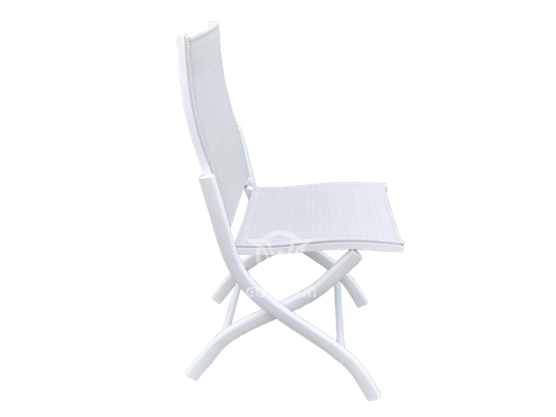 Outdoor Aluminum Frame Textilene Folding Chair