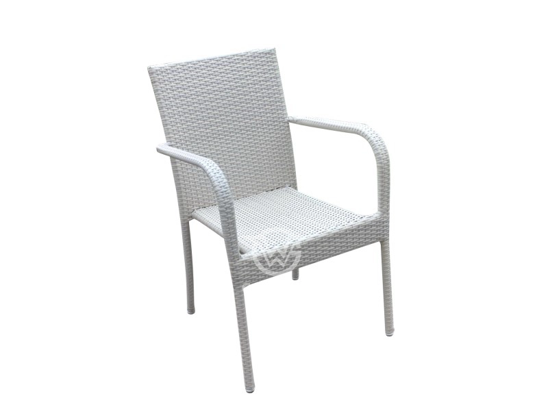 Aluminum Frame Weave Rattan Garden Arm Chair