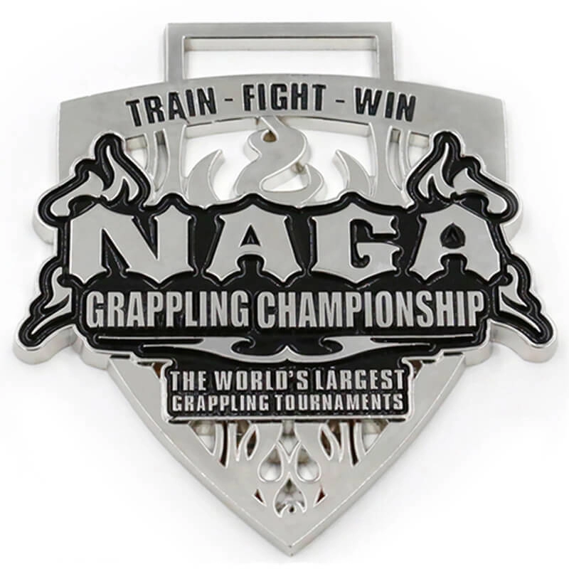 Manufacturer custom metal grappling championship medal
