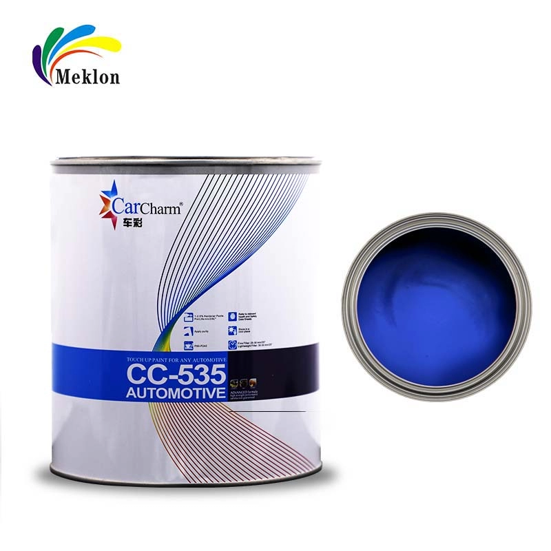 Chinese Supplier Refinish System  Frost Snow Blue Car Paint