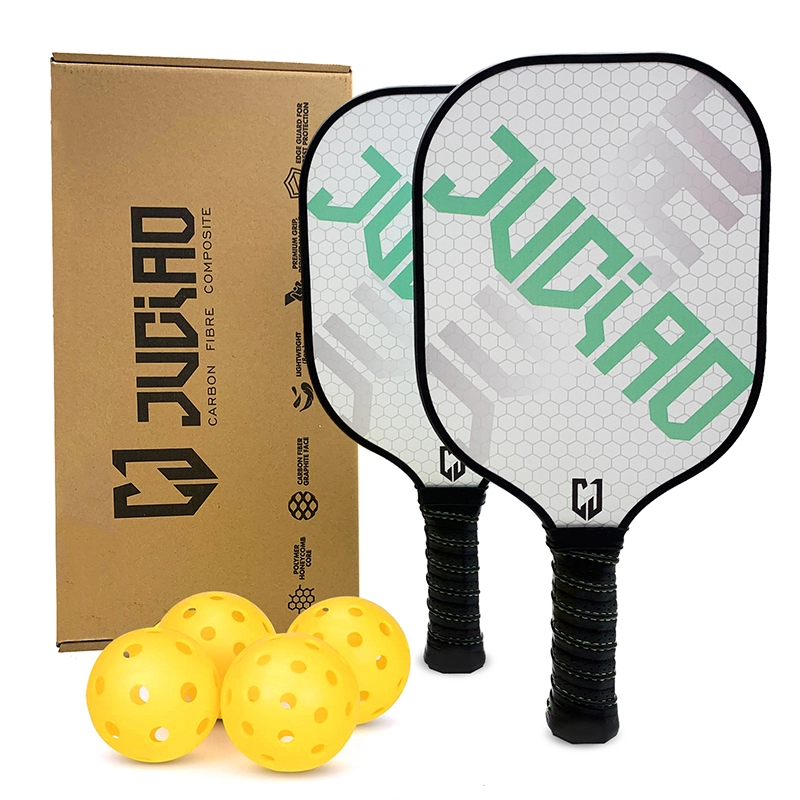 Juciao High Quality USAPA Approved Best Selling Carbon Fiber Pickleball Paddle Set