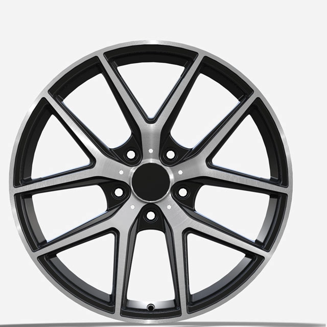 1 piece forged wheel with machined face