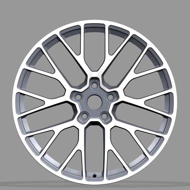 Forged wheel 18 inch machined face