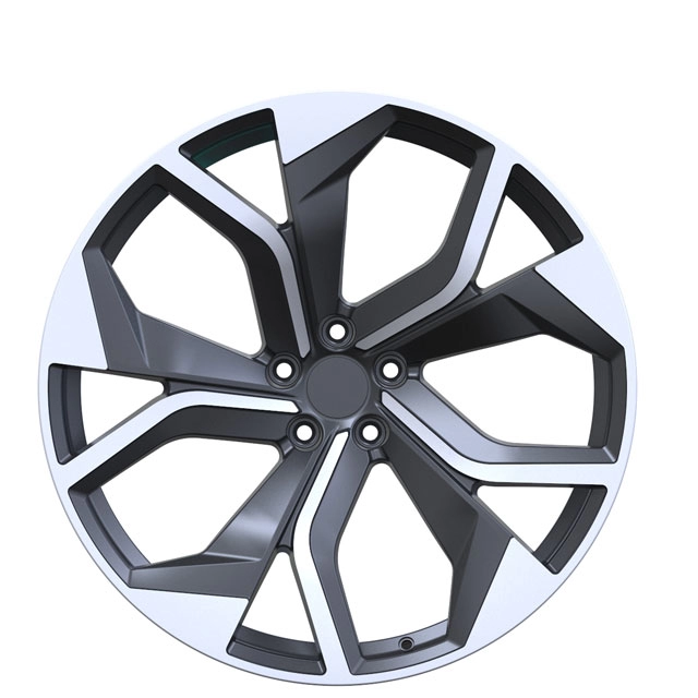 Concave 22 inch Black monoblock 5x112 forged wheels