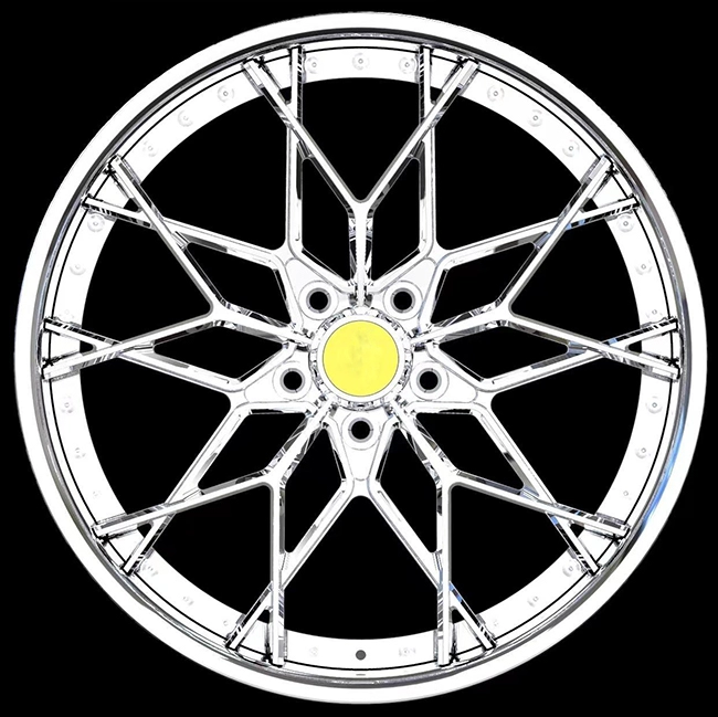 20 inch large sizes chrome forged wheel