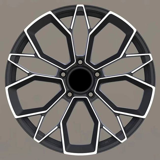 6061 luxury 5 holes forged passenger car wheel rims