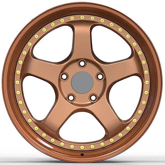 Matte bronze 20 inch 5 holes forged wheel