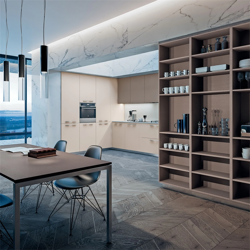 White Smart Simple Modern Style Kitchen Cabinet
