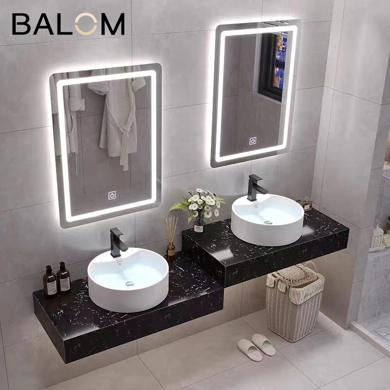 Smart Light Sensitive Double Use Bathroom Vanity