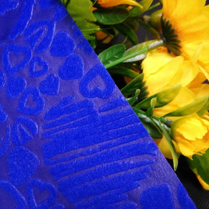 Embossed Non Woven Wrapping Flower Material