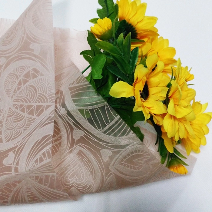 Customized Non Woven Flower Wrapping