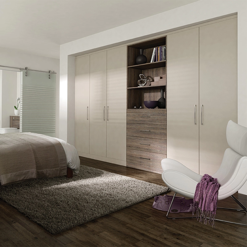 Custom Modern Bedroom Wood Wardrobe
