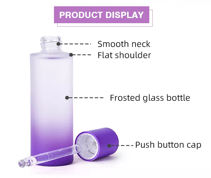 Factory prices glass dropper bottle 