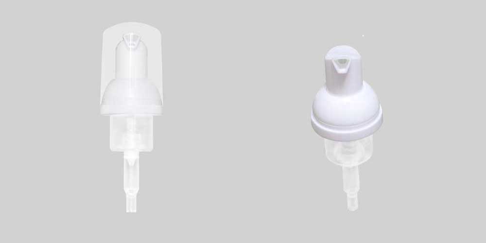 30mm 0.4cc White Plastic Foam Pump
