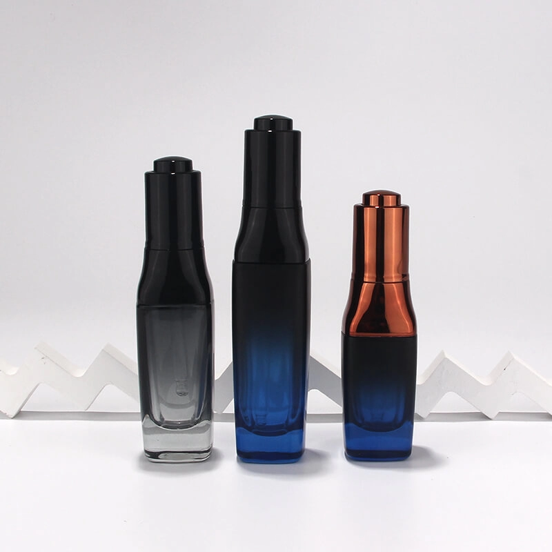 Serum glass bottle with dropper