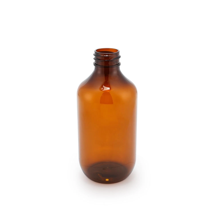 300ml refillable amber plastic bottle supplier