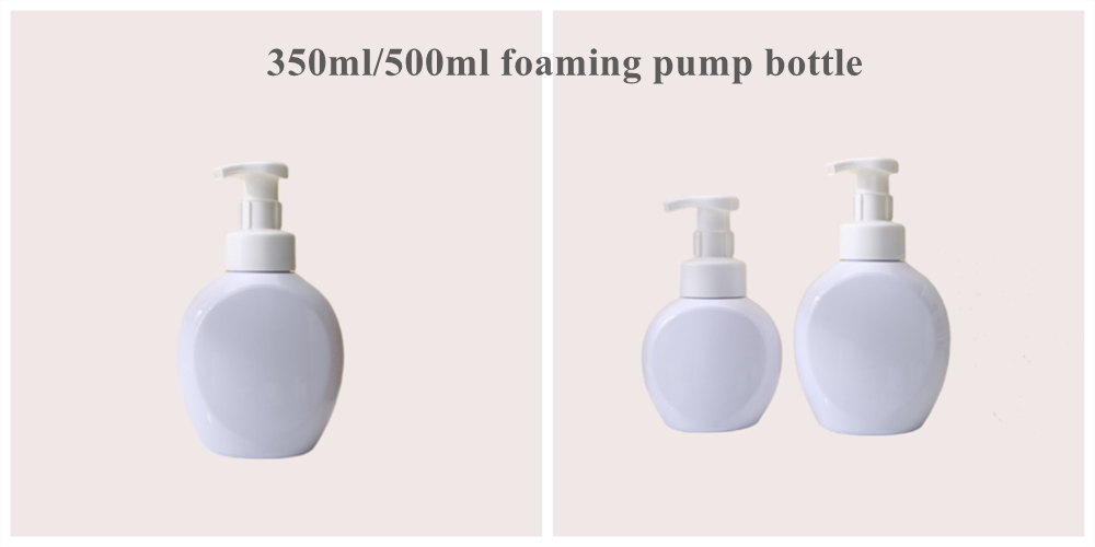 plastic foam pump bottle for hand wash