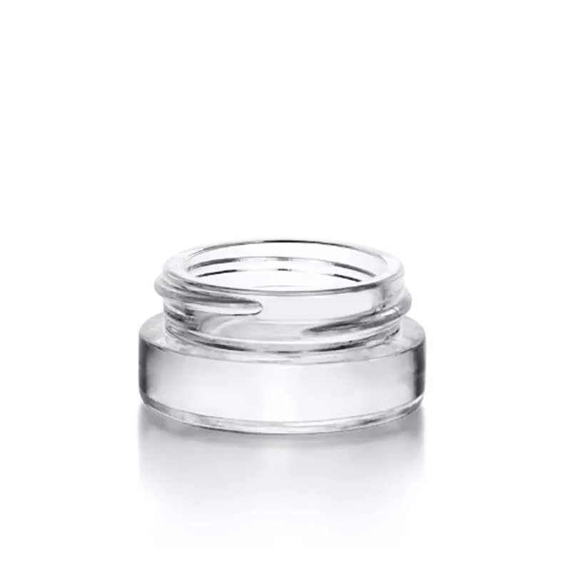 Custom Color Logo 3g 5g Glass Jar for eye cream