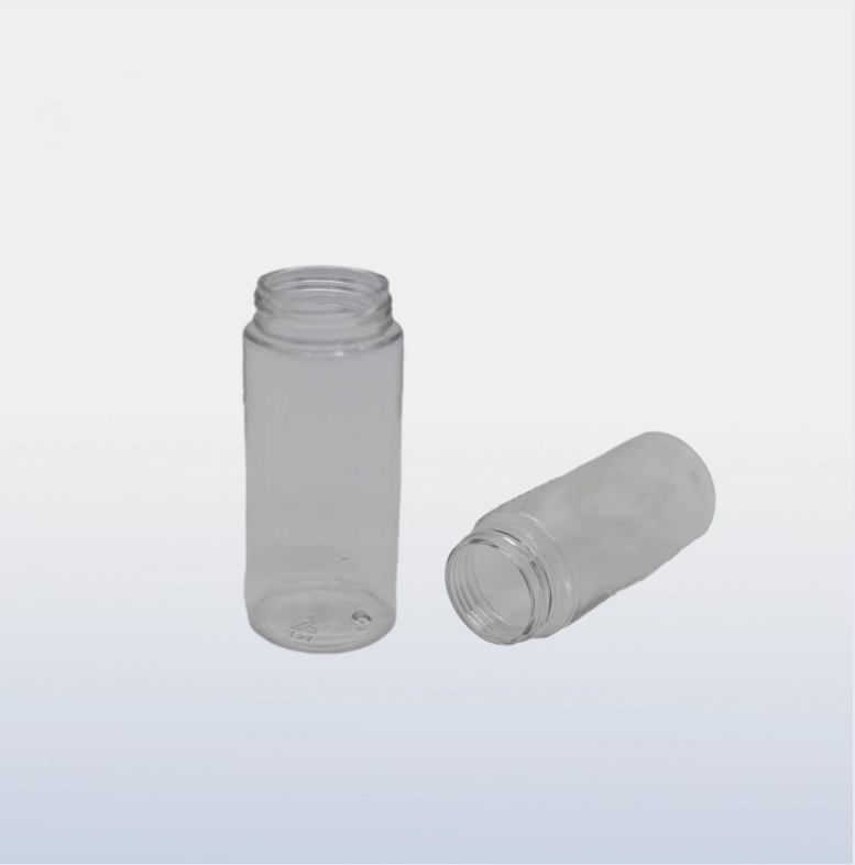 40ml transparent design of straight tube foam face cleaning container with pump