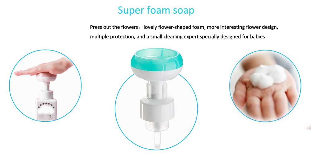Creative Flowers Pattern Foam Pump