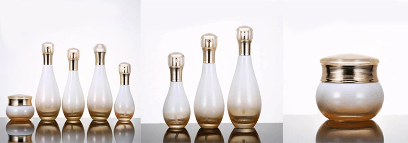 bowling shape glass bottle jar 