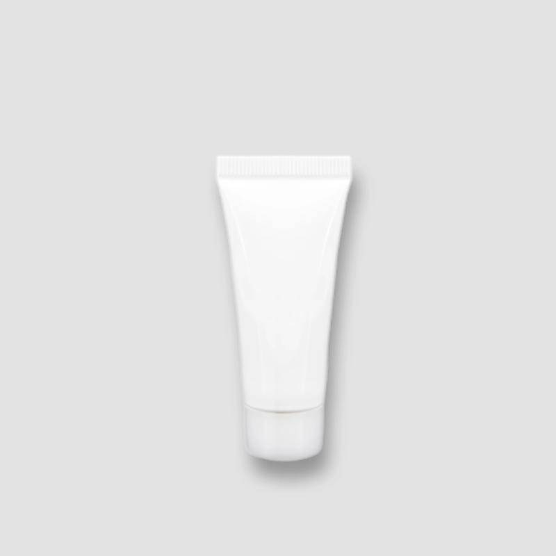 10g white PE plastic tube for cosmetics