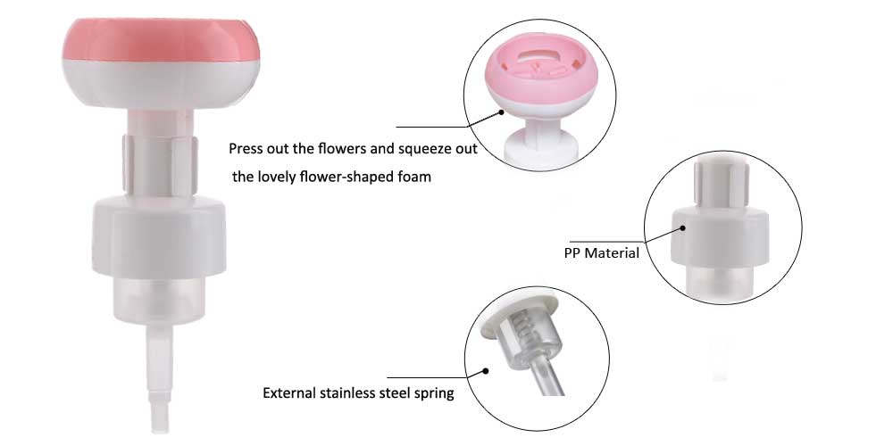 43mm Flower Foam Pump
