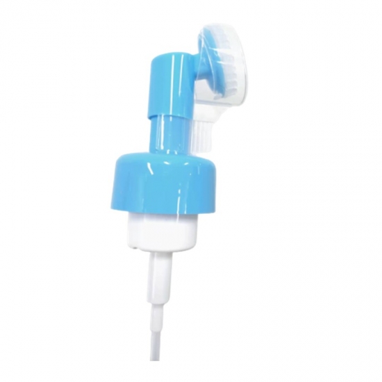 foam pump with silicone brush