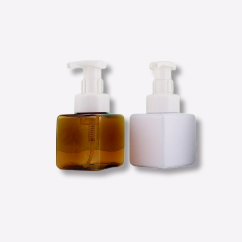 250ml PET cosmetic travel bottles for face wash