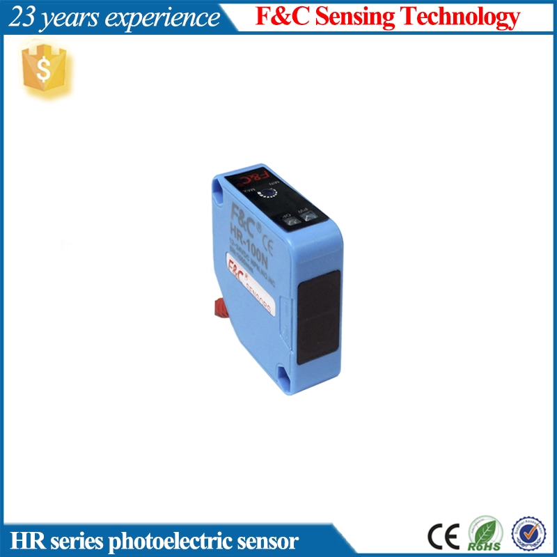 HR-100N Retro-reflection photo sensor,photo beam sensor,photo reflective sensor