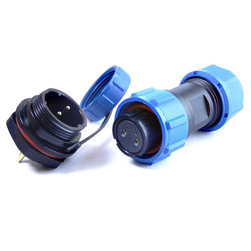 IP67 Plastic Wateproof Cable Power Connector