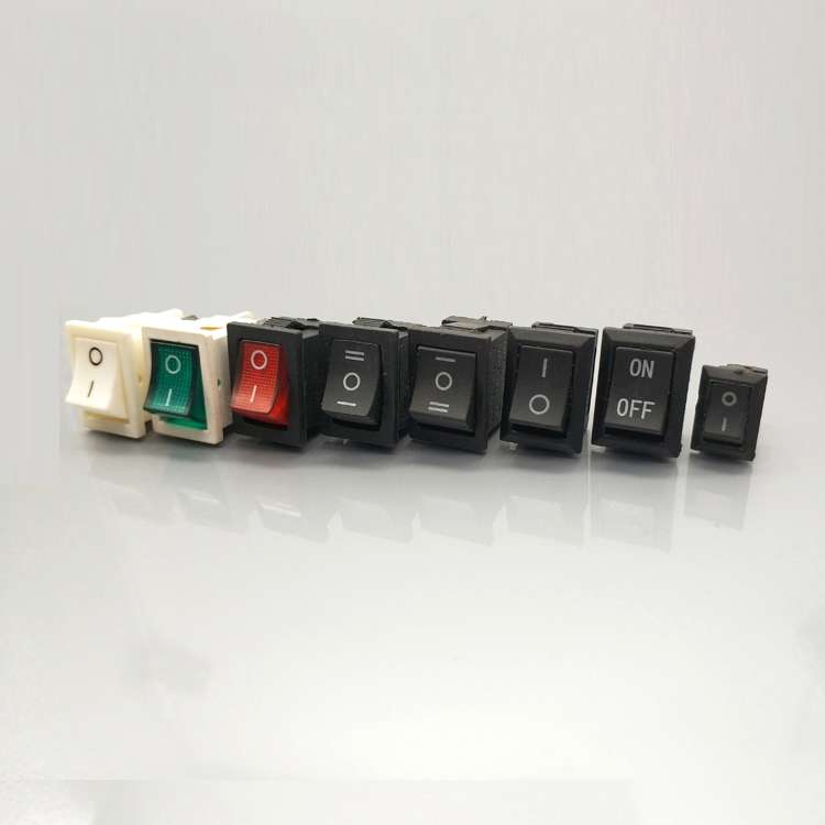 3 way plastic on off on rocker switch types kcd1